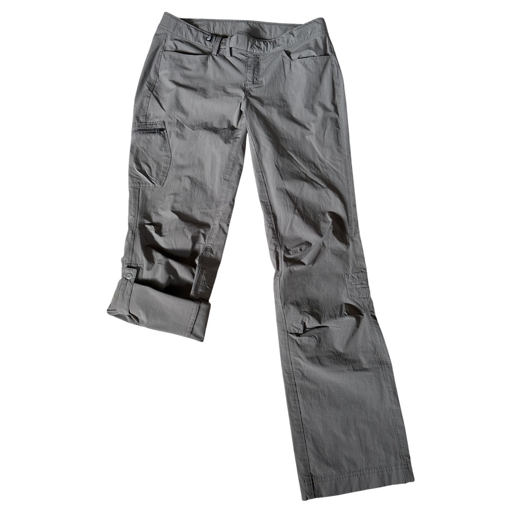 The North Face Women's Army Green Convertible Cargo Hiking Pants, Size 8
